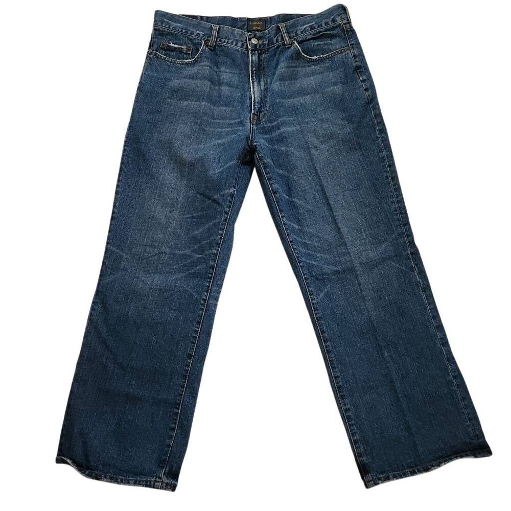 M. Gordon Men's Size 38x30 Blue Relaxed 1998 Jeans